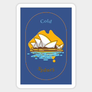 Cold Australia Magnet